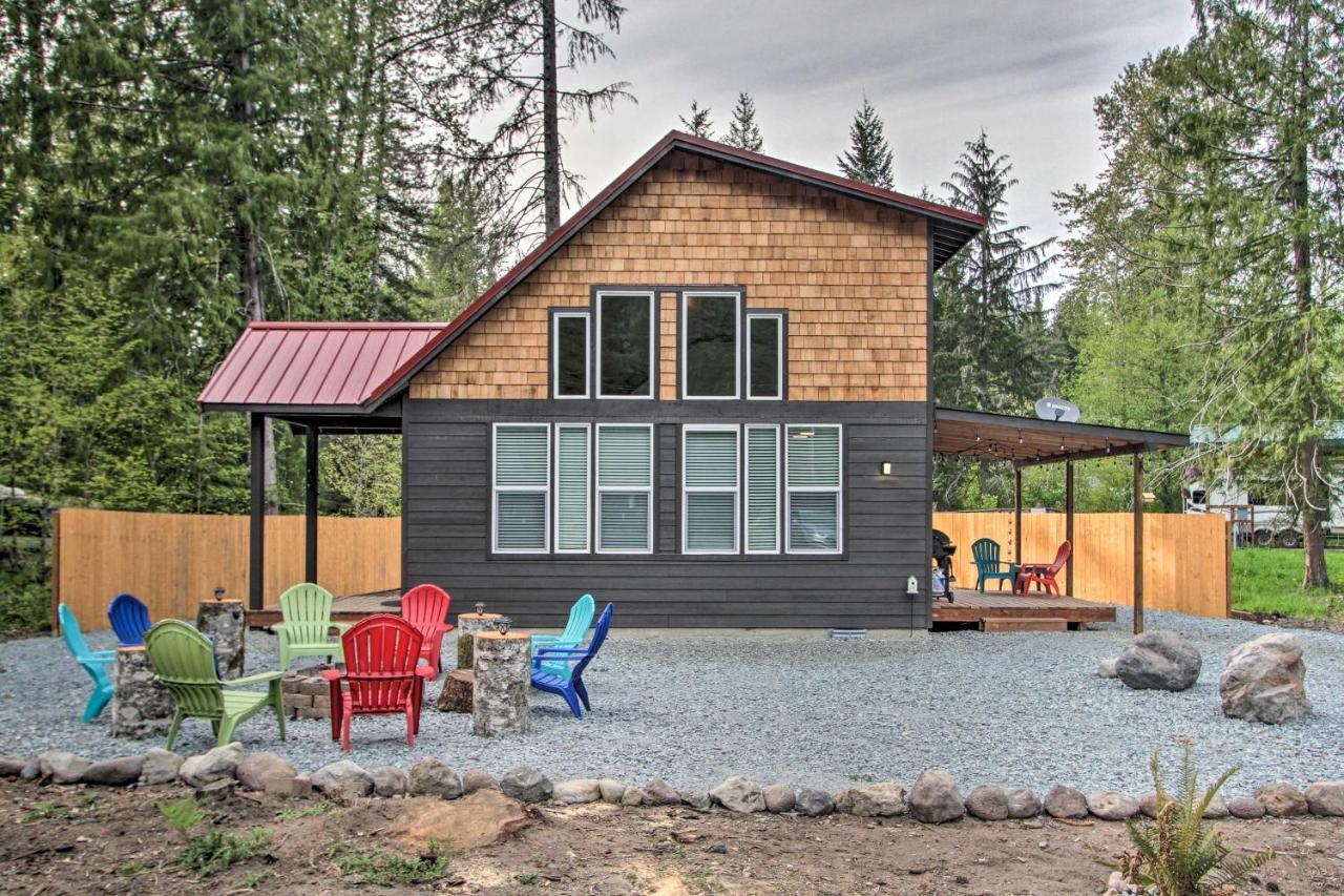 Cozy Cabin - 5 Miles To Mt Rainier National Park! أشفورد المظهر الخارجي الصورة